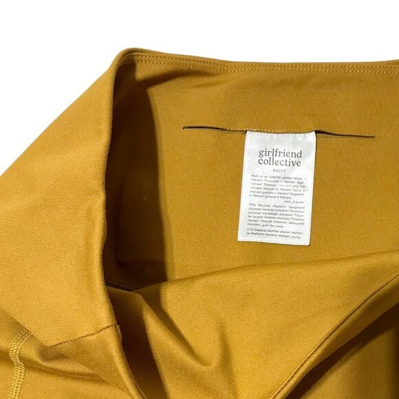 GIRLFRIEND Collective Saddle High Rise Bike Short - Picture 6 of 7